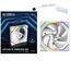 Lian Li UNI FAN SL Wireless 120 Computergehäuse Ventilator 12 cm Weiß 1 Stück(e), Farbe: Weiß