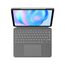 Logitech Combo Touch QWERTZ Schweiz Smart Connector Grau