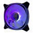 LC-Power LC-CF-120-ARGB-KIT-R-B Computerkühlsystem Computergehäuse Ventilator 12 cm Schwarz 1 Stück(e), Farbe: Schwarz, Länge: 0,55 m, 3 image