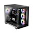 LC-Power LC-8001B-ON Computer-Gehäuse Midi Tower Schwarz, Farbe: Schwarz