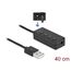 DeLOCK USB Headset und Mikrofon Adapter mit 2 x 3,5 mm Klinkenbuchse für Windows und Mac OS