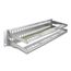 DeLOCK 19″ Keystone Patchpanel 48 Port mit Entlastungsschienen 2 HE grau