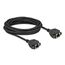 DeLOCK Netzwerk Verlängerungskabel S/FTP RJ45 Buchse zu RJ45 Buchse Cat.6A 5 m schwarz, Länge: 5 m
