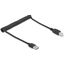 DeLOCK 90130 USB Kabel USB 2.0 0,8 m USB A Schwarz