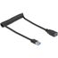 DeLOCK 90367 USB Kabel 0,6 m USB A 5 Gbit/s Schwarz
