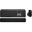 Logitech MX Keys S Combo for Mac Tastatur Maus enthalten Heimbüro RF Wireless + Bluetooth QWERTZ Schweiz Aluminium, Schwarz, 3 image