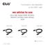 CLUB3D Mini DisplayPort™ 1.4 to HDMI™ 8K60Hz M/F Adapter, 6 image