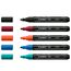 STABILO FREE Acrylic Marker 5 Stück(e) Rundspitze Schwarz, Blau, Violett, Türkis, 3 image
