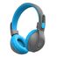 JLab JBuddies Studio 2 Kopfhörer Verkabelt & Kabellos Kopfband Anrufe/Musik USB Typ-C Bluetooth Blau, Grau