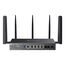 TP-Link Omada DR3650V-4G WLAN-Router Gigabit Ethernet Dual-Band (2,4 GHz/5 GHz) Schwarz, Kapazität: 4 GB