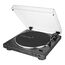 Audio-Technica AT-LP60XUSB Audio-Plattenspieler mit Riemenantrieb Grau, Metallisch Vollautomatisch