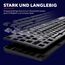 Trust GXT 868 Torix Tastatur Gaming USB + RF Wireless + Bluetooth QWERTY US Englisch Schwarz, 5 image