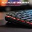 Trust GXT 868 Torix Tastatur Gaming USB + RF Wireless + Bluetooth QWERTY US Englisch Schwarz, 6 image
