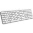 Logitech MX Keys S for Mac Tastatur Büro RF Wireless + Bluetooth QWERTZ Schweiz Aluminium, Weiß, 3 image