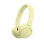 Sony WHCH520Y.CE7 Kopfhörer & Headset Kabellos Kopfband Anrufe/Musik USB Typ-C Bluetooth Gelb, Farbe: Gelb, Länge: 1,2 m