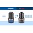 Dremel F013DD12JA Bohrmaschine 800 RPM Ohne Schlüssel 850 g Blau, Grau, 6 image