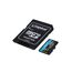 Kingston Technology 256GB microSDXC Canvas Go Plus Gen4 200 MB/s A2 U3 V30-Karte + Adapter, Kapazität: 256 GB, 3 image