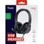 Trust Ayda Max USB Kopfhörer Kabelgebunden Kopfband Büro/Callcenter USB Type-C / USB Type-A Schwarz, 7 image