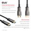CLUB3D HDMI™ Hybrid AOC Cable 8K60Hz/4K120Hz 30m / 98.42 ft, Farbe: Schwarz, Länge: 30 m, 3 image