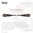 CLUB3D HDMI™ Hybrid AOC Cable 8K60Hz/4K120Hz 50m / 164.04ft, Farbe: Schwarz, Länge: 50 m, 3 image