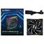 Lian Li Uni Fan TL120 LCD Reverse Blade Wireless Computergehäuse Ventilator 12 cm Schwarz 1 Stück(e), 3 image