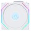 Lian Li Uni Fan TL120 LCD Reverse Blade Wireless Computergehäuse Ventilator 12 cm Weiß 1 Stück(e)