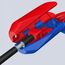 Knipex 16 95 03 SB Abisolierzange Blau, Rot, 2 image