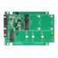 DeLOCK 62866 Schnittstellenkarte/Adapter Eingebaut M.2, mSATA, 4 image