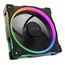 ASUS Prime MR120 Fan ARGB Reverse Black Computergehäuse Ventilator 12 cm Schwarz, Farbe: Schwarz