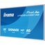 iiyama LH6581UHSG-1AG Signage-Display Digital Signage Flachbildschirm 163,8 cm (64.5") WLAN 500 cd/m² 4K Ultra HD Weiß Eingebauter Prozessor Android 24/7, 5 image