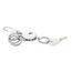TROIKA PATENT EASY Schlüsselring Silber, Farbe: Silber, 4 image