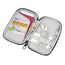 TROIKA BLACK TECH TRAVELLER Personal Organizer Polyester, Polyurethan (PU), Plane Schwarz, 2 image