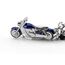 TROIKA KR13-23/CH Schlüsselring/Etui Schlüsselanhänger Blau, Silber, 4 image