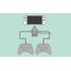Hori Dual USB PlayStand Ladesystem, 4 image