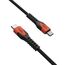 Urban Armor Gear Kevlar USB Kabel USB 2.0 1,5 m USB C 0,48 Gbit/s Schwarz, Orange, Farbe: Schwarz, Orange, 5 image