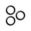 PanzerGlass ® Hoops® Kameraschutz Schwarz iPhone 17 Pro | iPhone 17 Pro Max | iPhone 16 Pro | 16 Pro Max, Farbe: Schwarz, 3 image