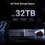 Ugreen DXP480T Plus NAS Desktop Intel® Core™ i5 8 GB DDR5 Grau, 4 image