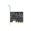 DeLOCK PCI Express x4 Karte zu 1 x extern SuperSpeed USB 20 Gbps (USB 3.2 Gen 2x2) USB Type-C™ Buchse, 2 image