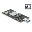 DeLOCK USB 3.0 Konverter Typ-A Stecker zu M.2 Key B mit SIM Slot