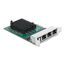 DeLOCK PCI Express x1 Karte 4 x RJ45 Gigabit LAN RTL8111, 2 image