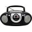 Soundmaster SCD5100SW Tragbares Stereosystem Analog 1 W FM Schwarz Playback MP3