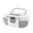 Soundmaster SCD7800WE Tragbares Stereosystem Analog & Digital 3 W DAB+, FM Weiß Playback MP3