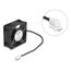 DeLOCK 67289 Computerkühlsystem Computergehäuse Ventilator 6 cm Schwarz 1 Stück(e), 3 image
