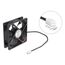 DeLOCK 67291 Computerkühlsystem Computergehäuse Ventilator 9,2 cm Schwarz 1 Stück(e), 3 image