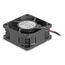 DeLOCK 67300 Computerkühlsystem Computergehäuse Ventilator 6 cm Schwarz 1 Stück(e), 2 image