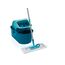 Leifheit 55092 Mopp Mikrofaser 8000 ml Trocken&Nass Blau, Grau