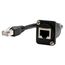 EXSYS EX-49159 Netzwerkkabel Schwarz 0,2 m Cat5e Rund