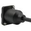EXSYS EX-49160 Netzwerkkabel Schwarz 0,2 m Cat5e Rund, 3 image