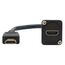 EXSYS EX-49162 Videokabel-Adapter 0,2 m HDMI Typ A (Standard) HDMI Schwarz, Farbe: Schwarz, Länge: 0,2 m, 2 image