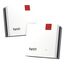 Mesh Set 20003126 Mesh-WLAN-System Dual-Band (2,4 GHz/5 GHz) Wi-Fi 6 (802.11ax) Rot, Weiß Intern